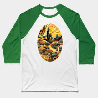 Peace Garden Baseball T-Shirt